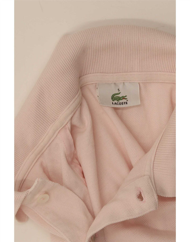 Lacoste herre poloskjorte str. 5 Large Pink