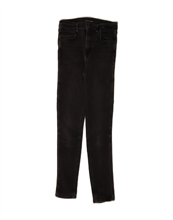 LEVI'S Womens Skinny Jeans W26 L28 Black Cotton Vintage Levi's and Second-Hand Levi's from Messina Hembry 