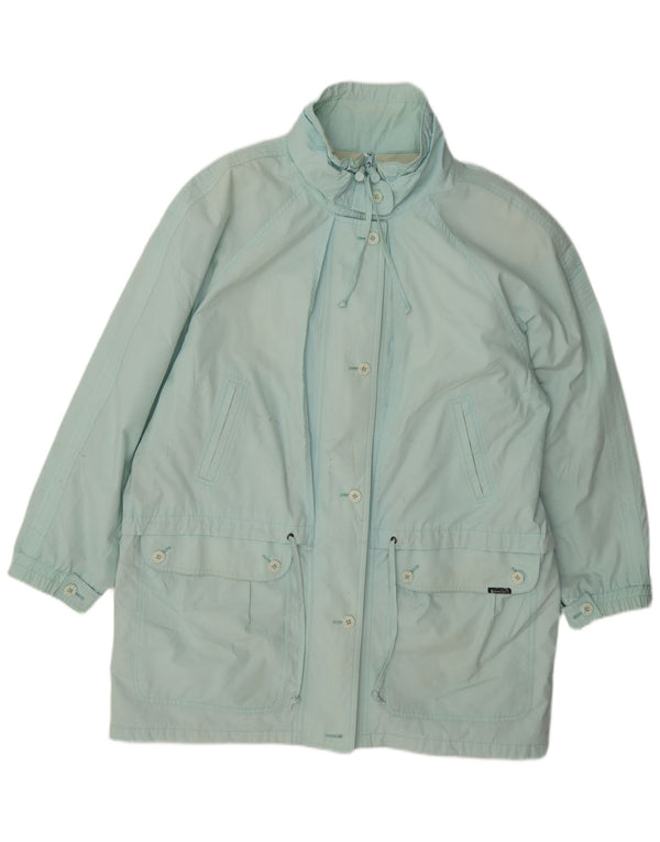 C&A Womens Oversized Utility Jacket EU 44 XL Blå Polyester