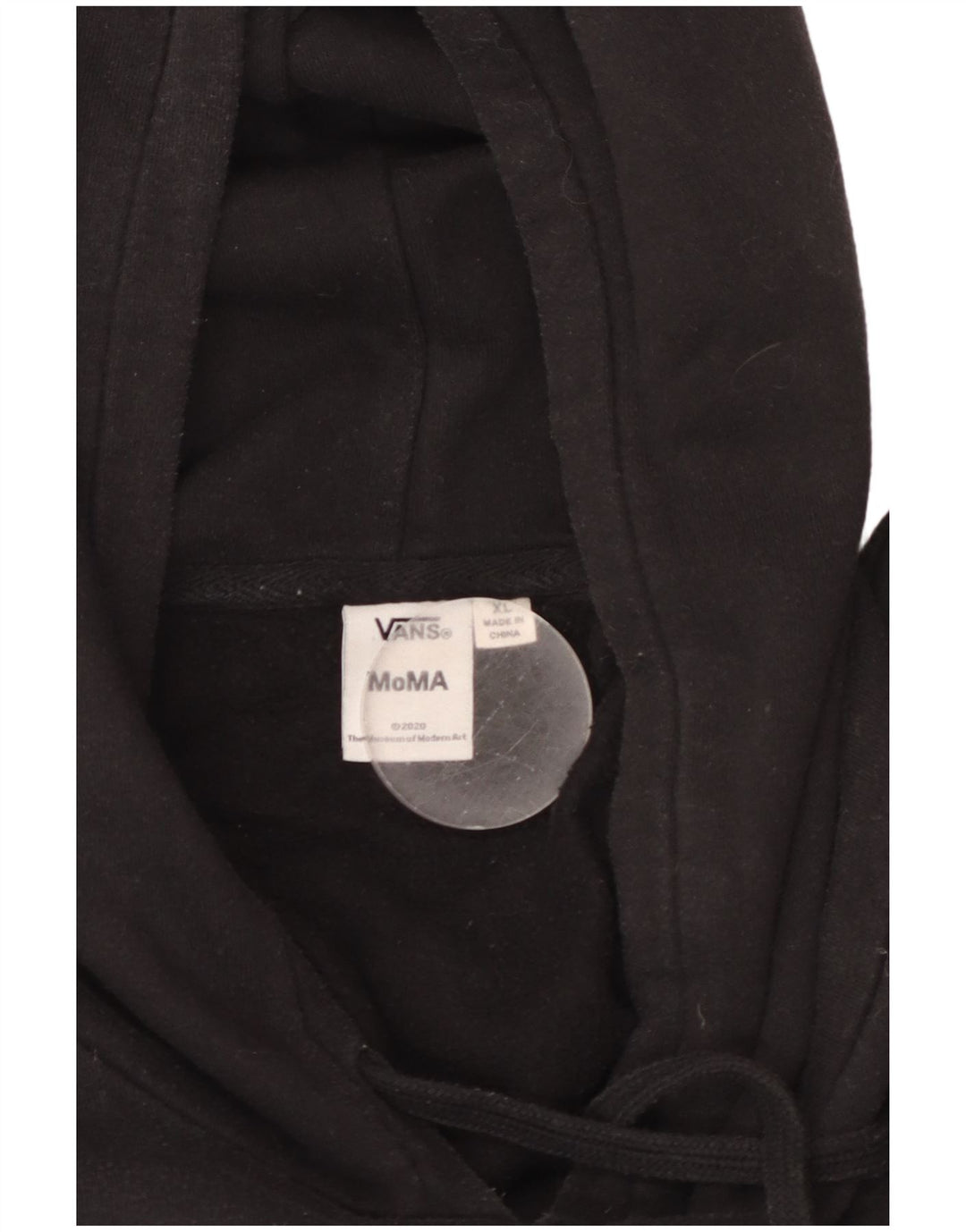 VANS Grafisk hættetrøje til mænd XL Sort bomuld