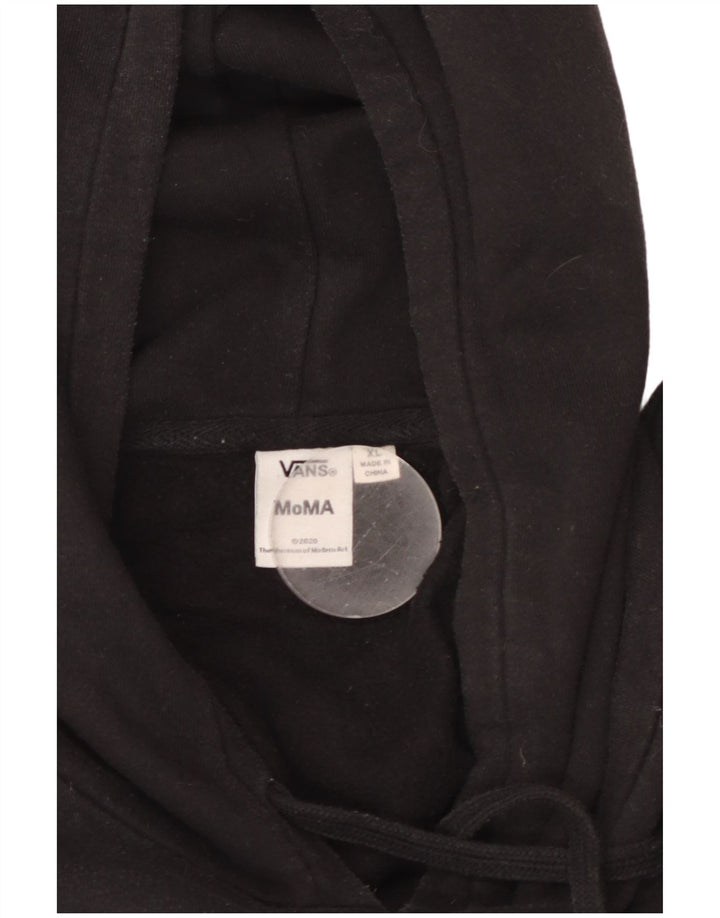 VANS Grafisk hættetrøje til mænd XL Sort bomuld