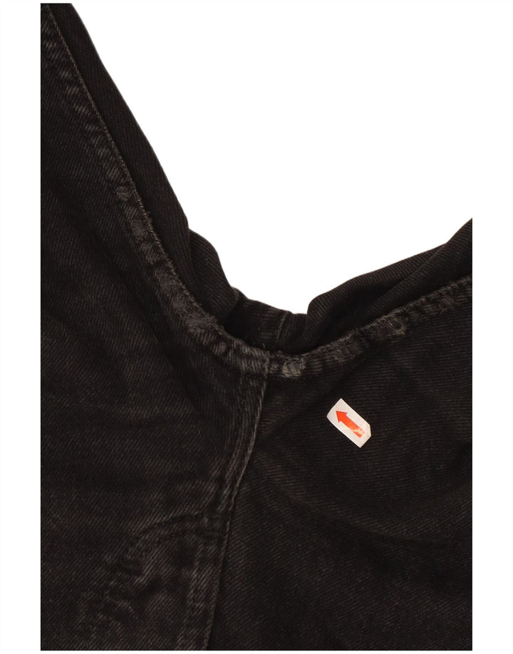 Lee Mens Seattle Straight Jeans W38 L30 Sort Bomuld