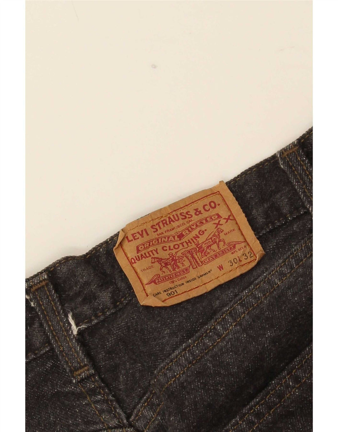 Levi's Herre 901 Tapered Jeans W30 L32 Sort