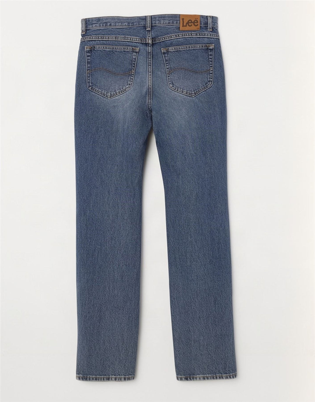 Lee Straight Jeans til mænd W32 L34 Blå