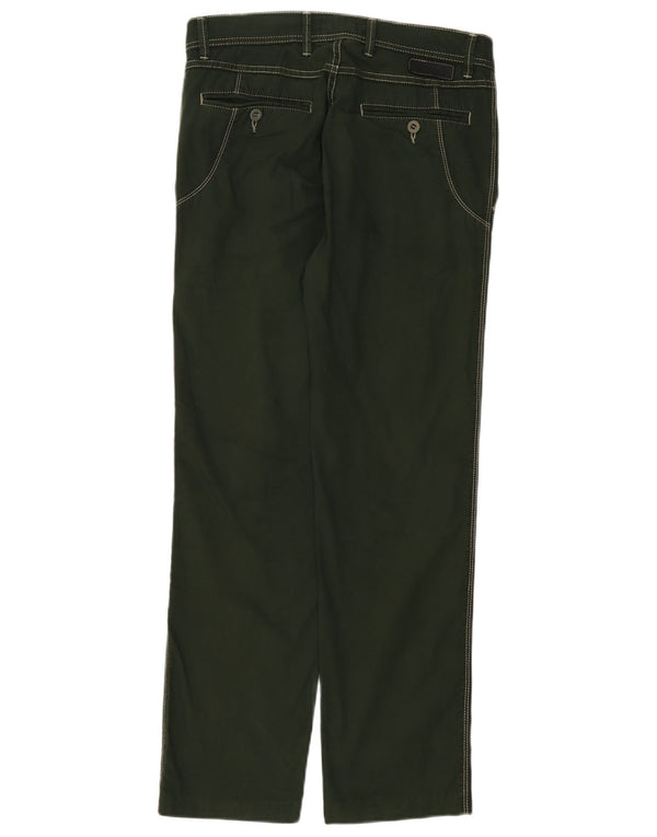 Bugatti Dame Valencia Slim Fit Chinobukser IT 46 Large W30 L29 Grøn