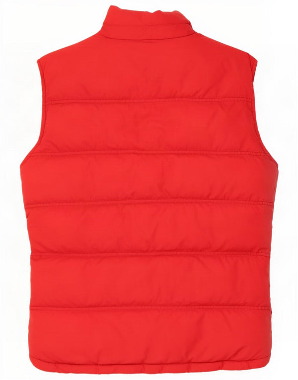 Jack Wills Herre Sherpa Polstret Gilet UK 36 Medium Rød Polyester