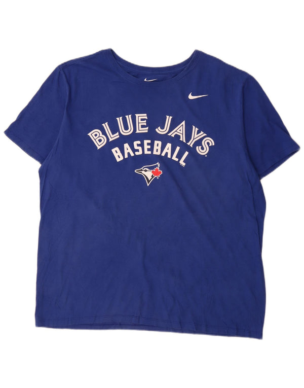 Nike Herre Toronto Blue Jays Grafisk T-Shirt Top XL Bomuld