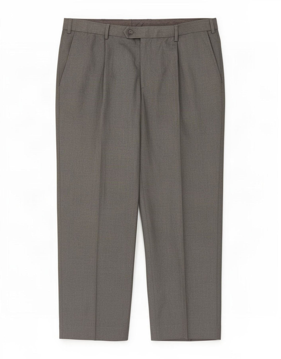 Marks & Spencer Herre Regular Fit Suit Bukser W36 L29 Grå polyester