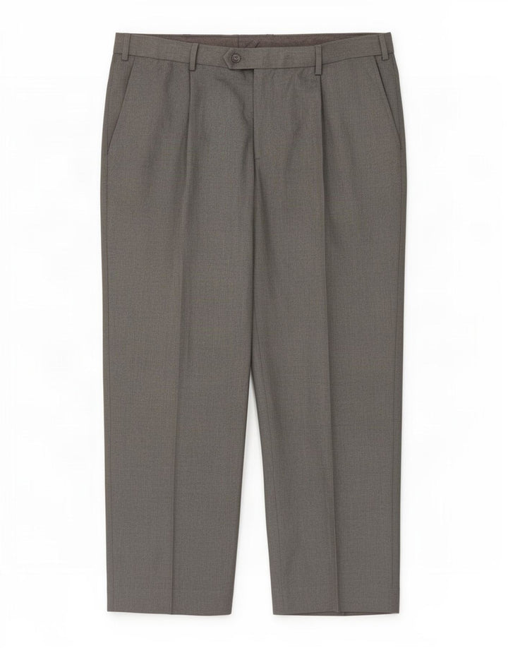 Marks & Spencer Herre Regular Fit Suit Bukser W36 L29 Grå polyester