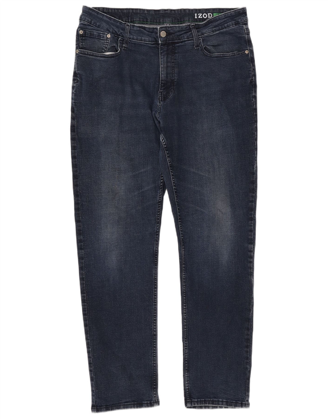 Izod Straight Jeans til mænd W38 L32 blå bomuld