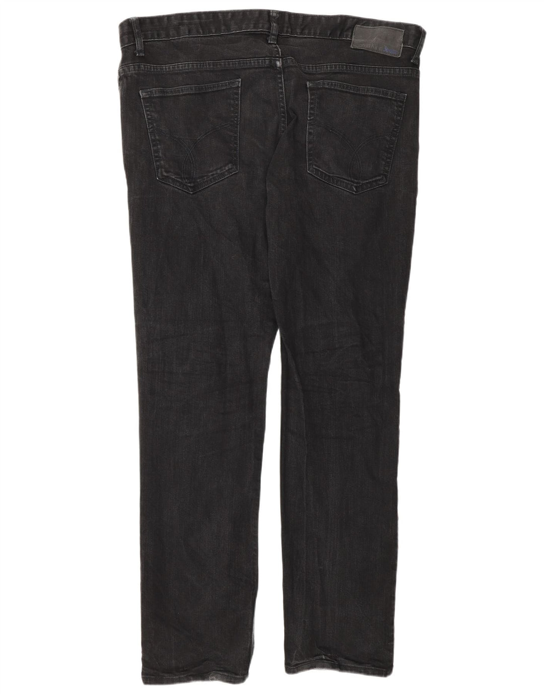 Calvin Klein Herre Mince Slim Jeans W38 L33 Marineblå Bomuld