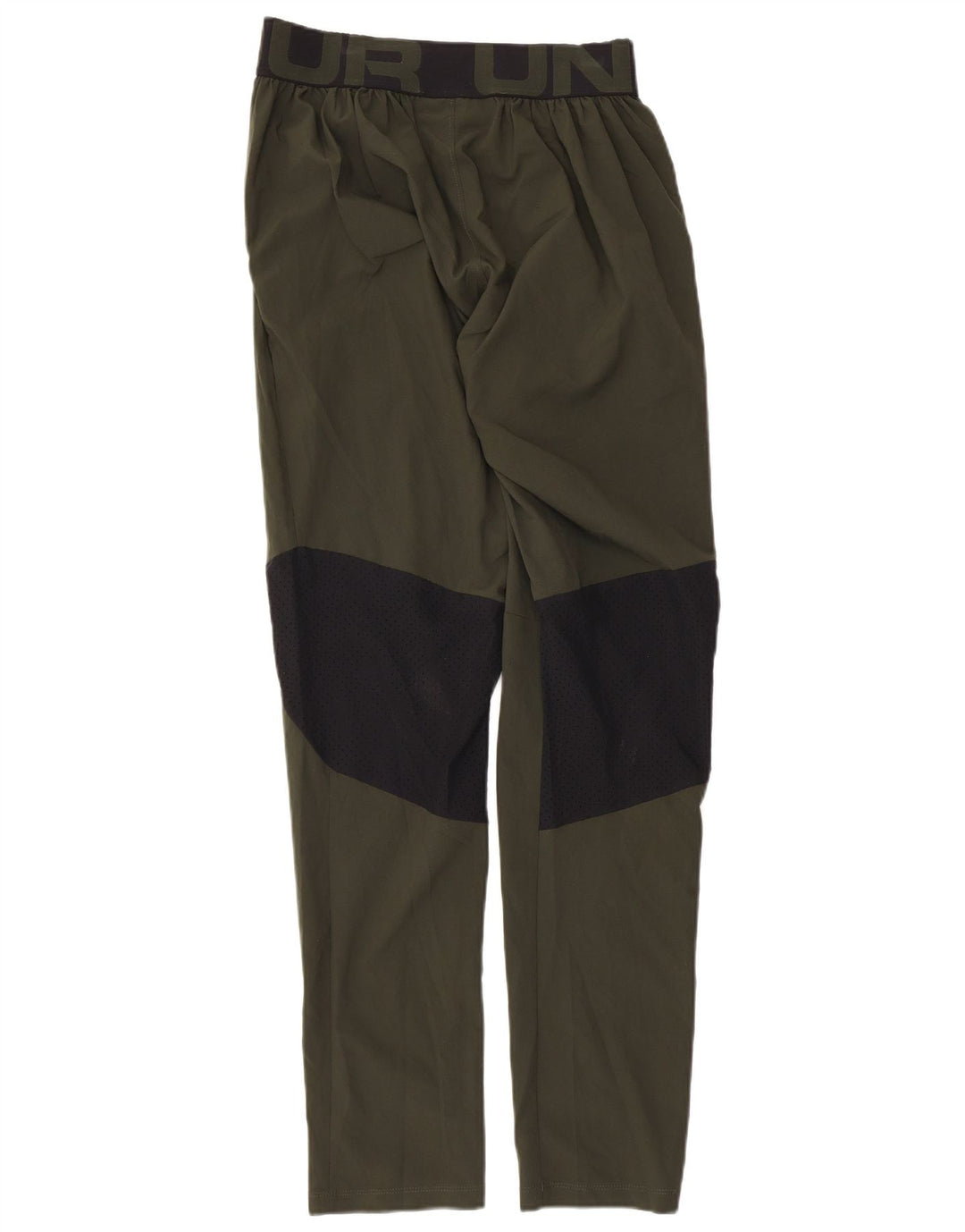 UNDER ARMOUR Herre grafiske træningsdragt bukser Small Khaki Colourblock