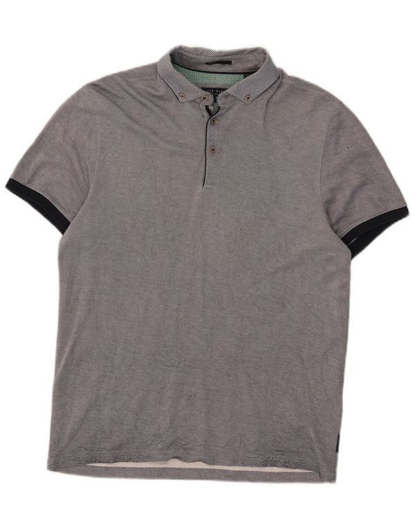 Ted Baker Herre poloshirt str. 3 Medium Marineblå Modal