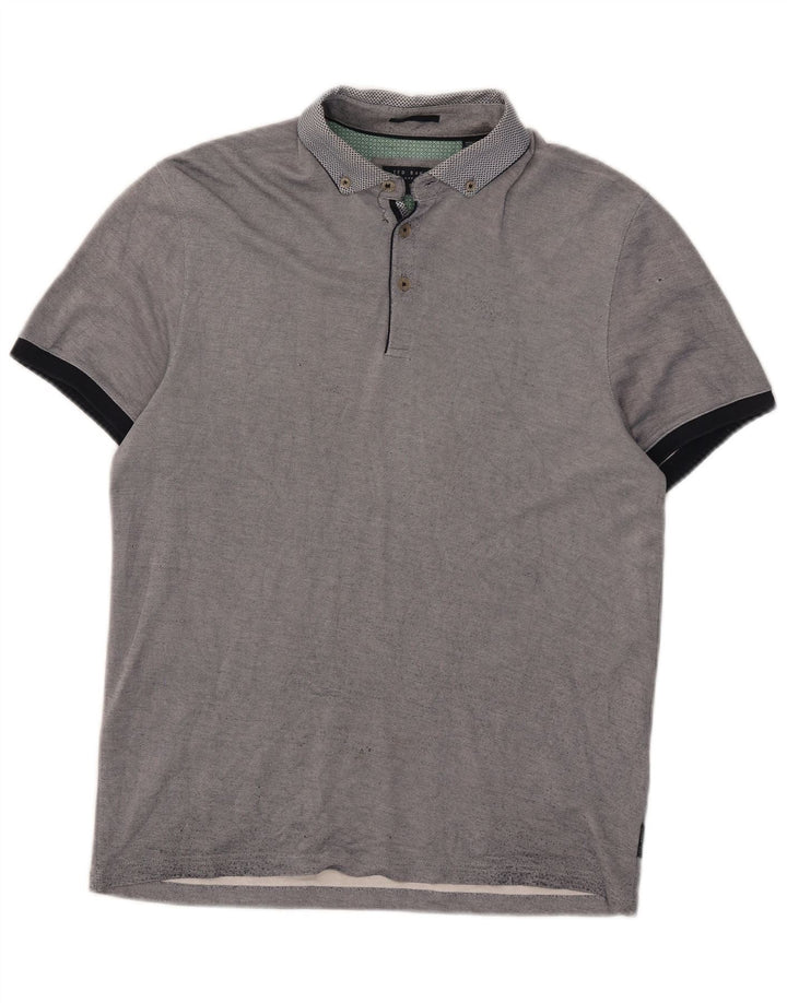 Ted Baker Herre poloshirt str. 3 Medium Marineblå Modal