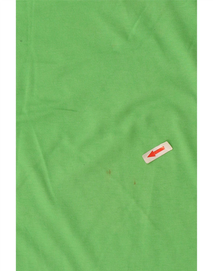 Champion Herre T-Shirt Top 2XL Grøn Bomuld