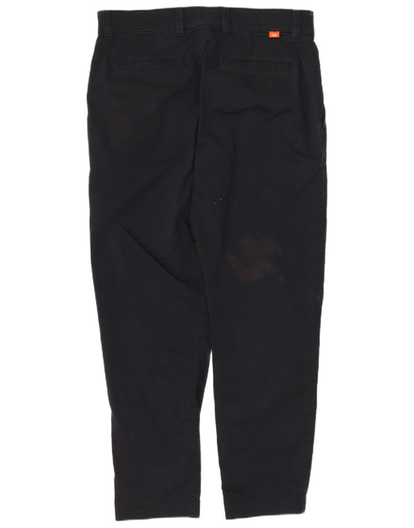 Nike Herre Dri Fit Crop Standard Chino Bukser W32 L26 Sort Bomuld