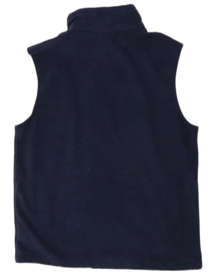 Columbia Herre Fleece Gilet UK 38 Medium Navy Blue Polyester