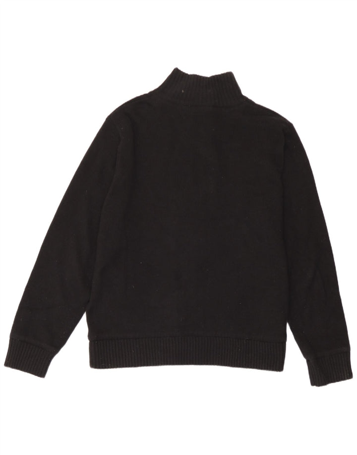 Marks & Spencer Herre Cardigan Sweater Stor sort lammeuld