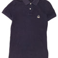Benetton herre poloshirt Medium marineblå bomuld