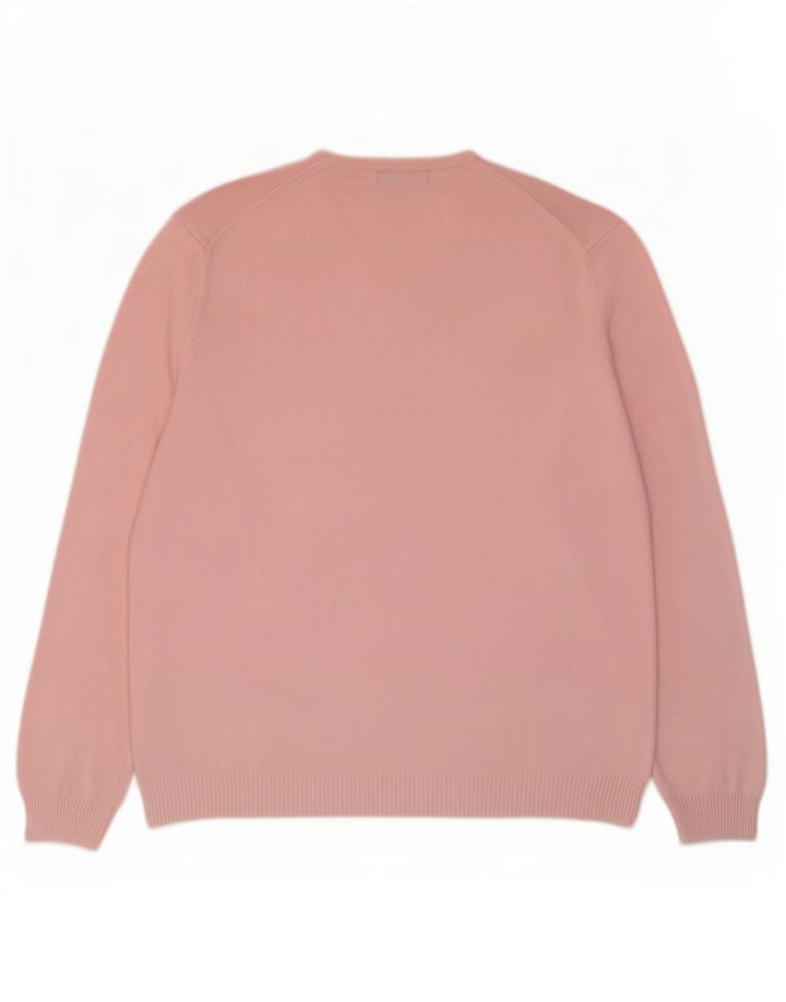 Zara Herre V-hals sweater Stor Pink