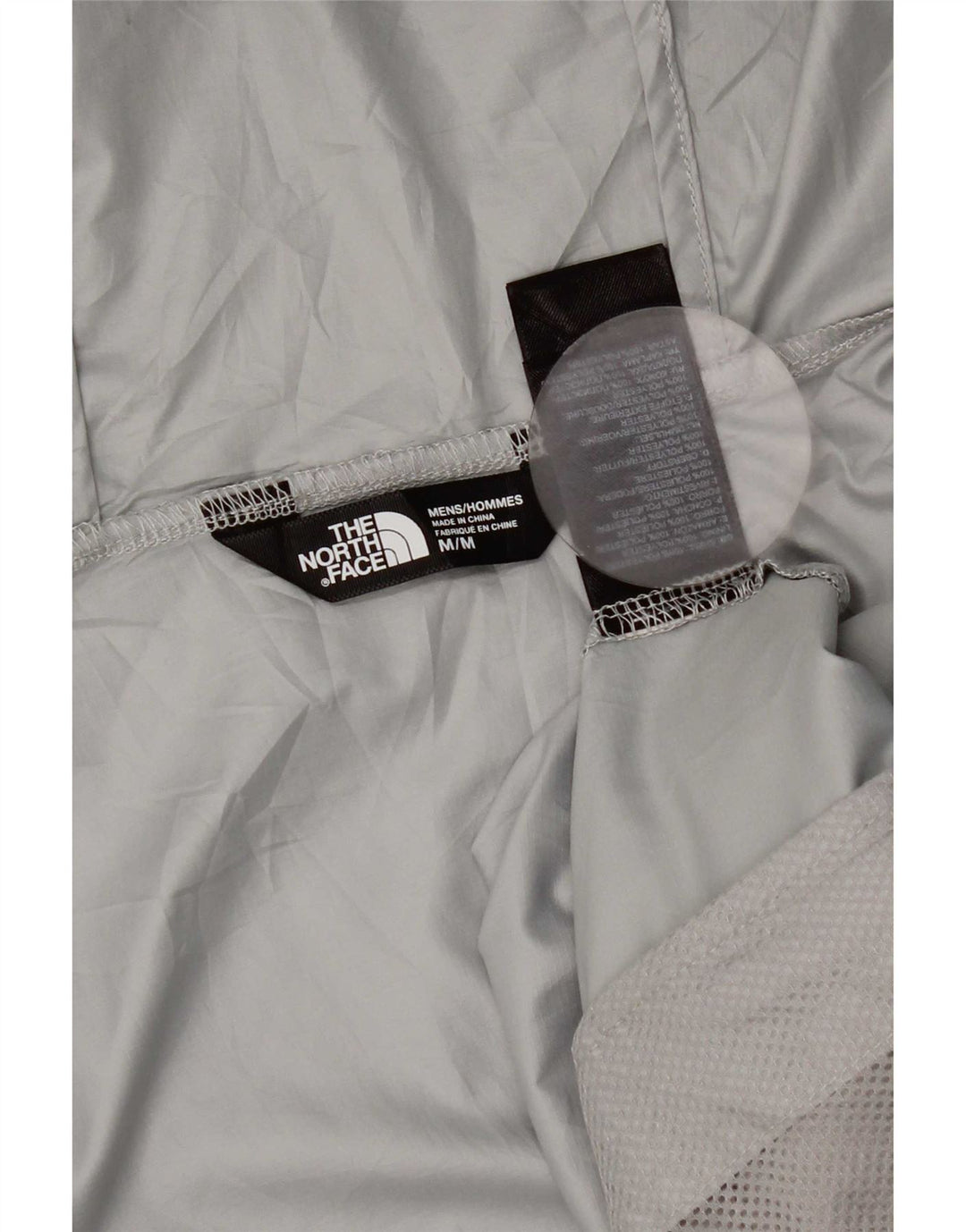 The North Face Regnjakke med hætte til mænd UK 38 Medium Grey Polyester