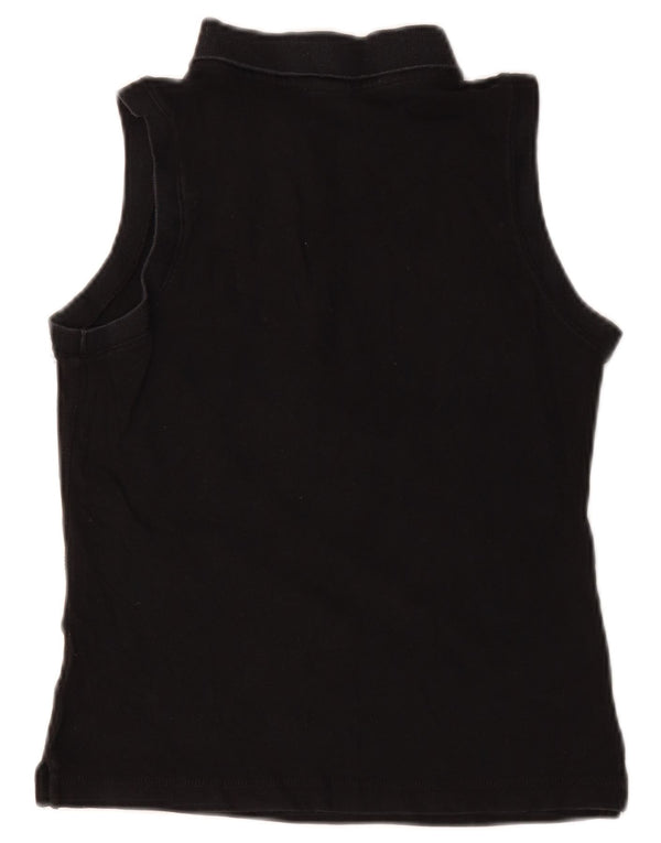 Champion Womens Heritage Fit ærmeløs poloshirt UK 12 Medium Black