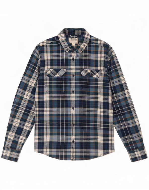 Mountain Warehouse Herre Flanelskjorte Medium Navy Blue Check
