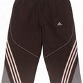 Adidas Herre Bermuda Sport Shorts UK 38 Medium Sort Colourblock Polyester