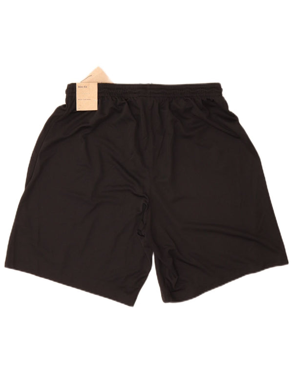 Nike Herre Dri Fit Slim Sportshorts Large Sort Polyester