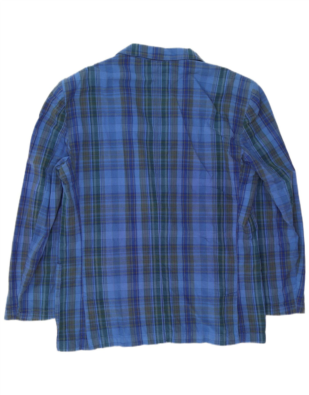 Carrera Herre 2 Button Blazer Jacket UK 40 Large Blue Check