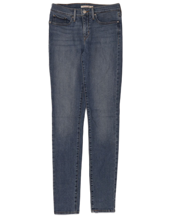 Levi's Womens 311 Shaping Skinny Jeans W28 L34 Blå Bomuld