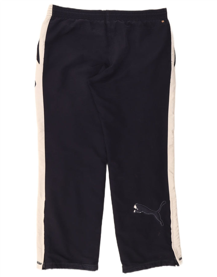 Puma Herre træningsdragt Bukser Large Navy Blue Colourblock