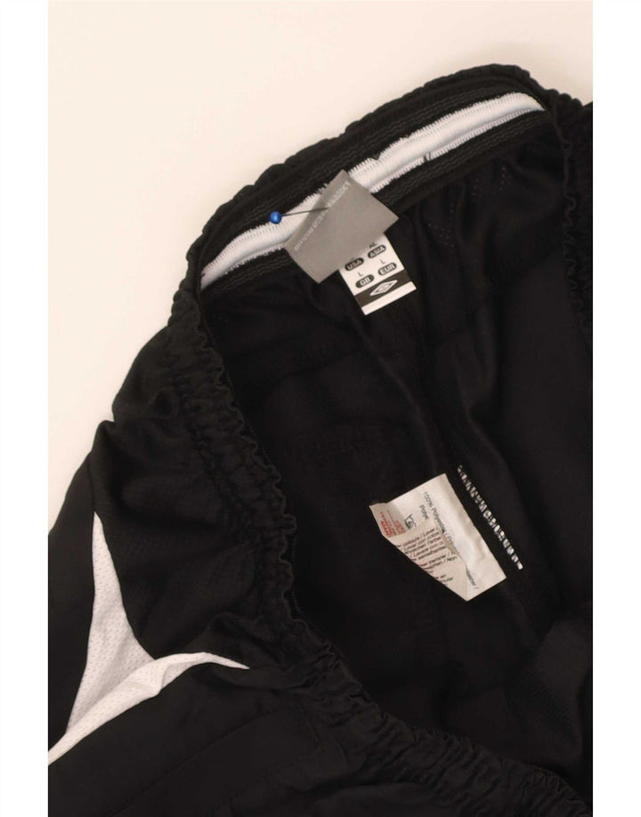 Umbro Herre Sportshorts Large Sort Colourblock Polyester