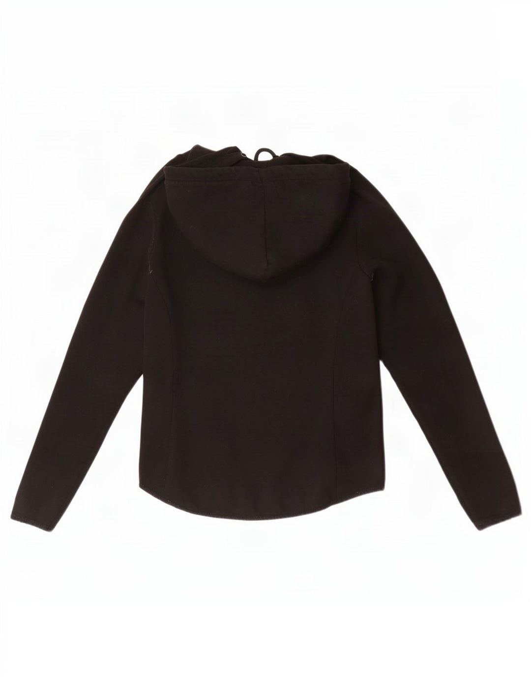 Superdry hættetrøje til kvinder med lynlås UK 12 Medium Black Polyester