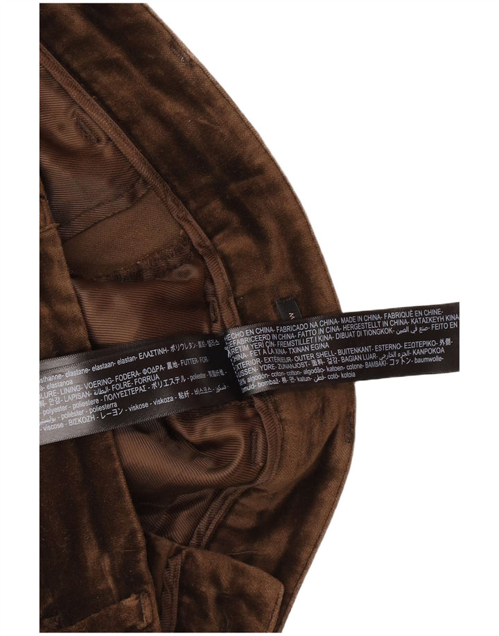 Massimo Dutti Dame Bootcut Chino Bukser EU 38 Small W28 L30 Brun
