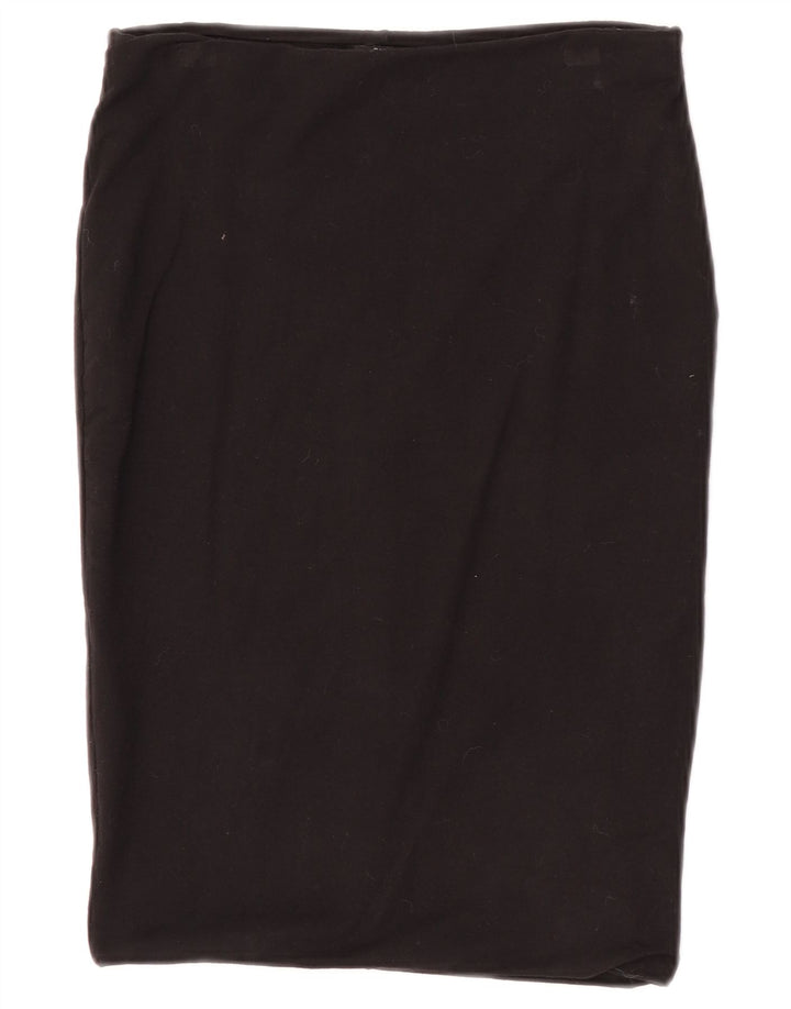 Zara Pencil Nederdel Medium W28 sort bomuld