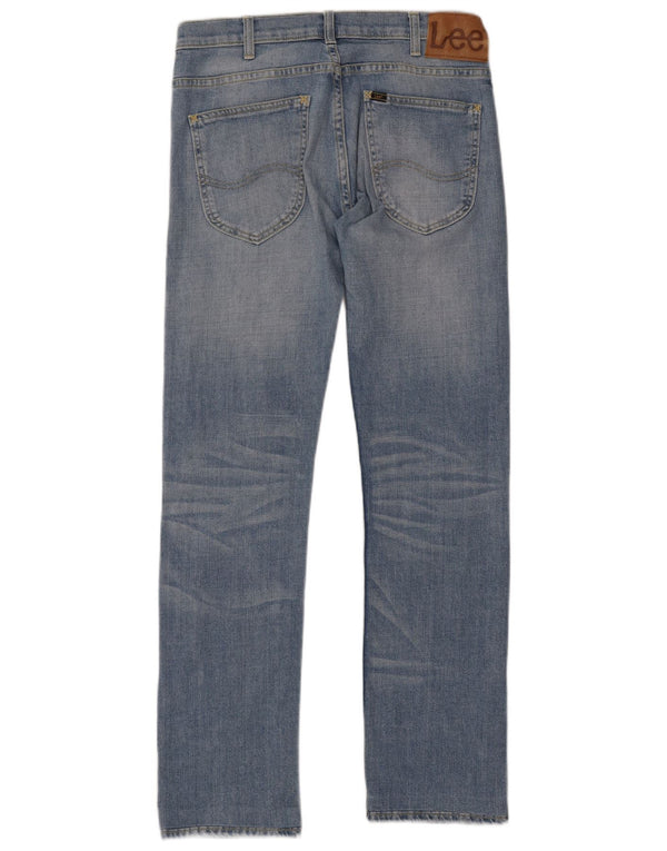 Lee Dame Powell Slim Jeans W31 L34 Blå Bomuld