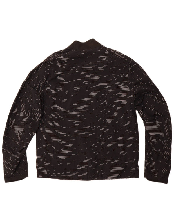 NIKE Herre Therma-Fit Vendbar træningsdragt Topjakke Medium Sort Stribet