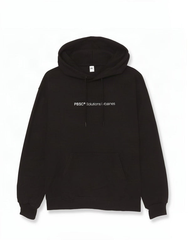 Champion Mens Graphic Hoodie Jumper Large Black Cotton