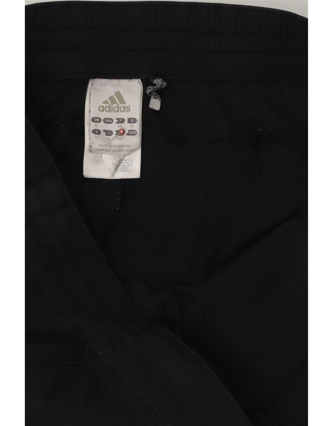 Adidas Damebukser UK 16 Large W36 L30 Sort Polyester