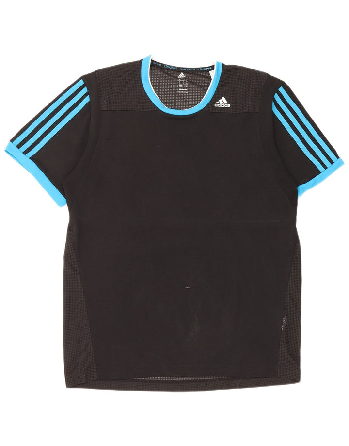 Adidas Herre Climacool T-Shirt Top Medium Sort