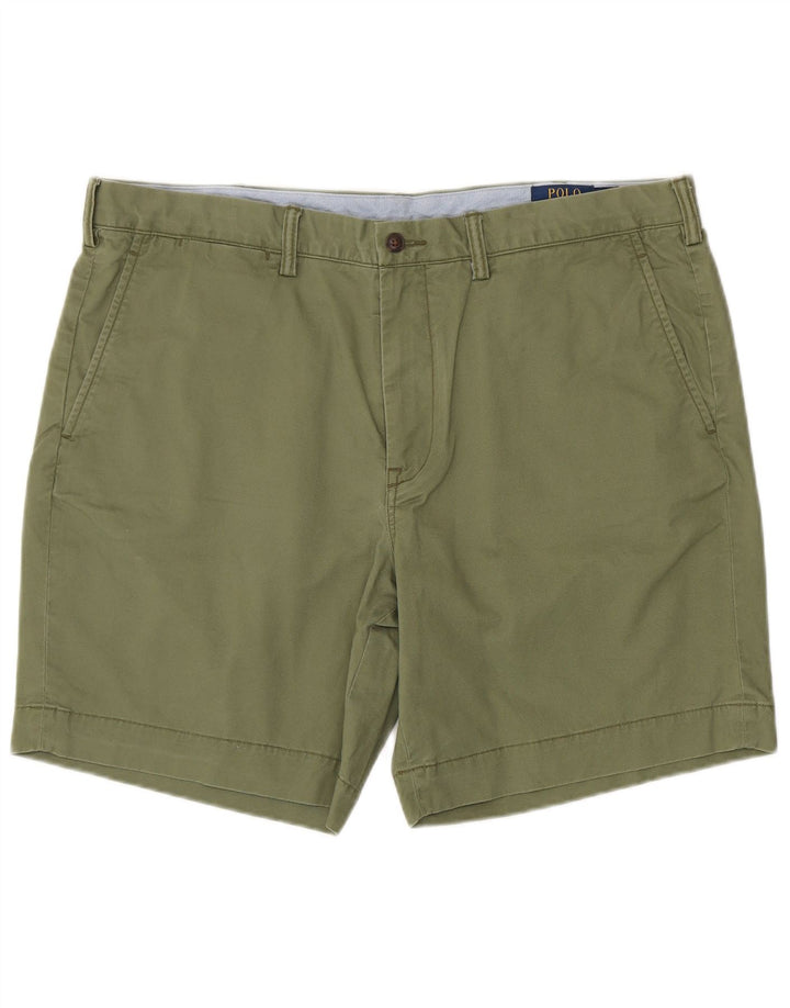 POLO RALPH LAUREN Chino Shorts til mænd W38 XL Khaki Bomuld