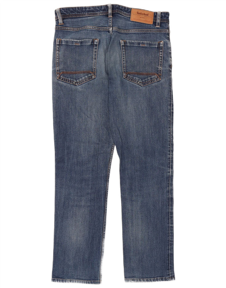 Timberland Straight Jeans til mænd W32 L28 blå bomuld