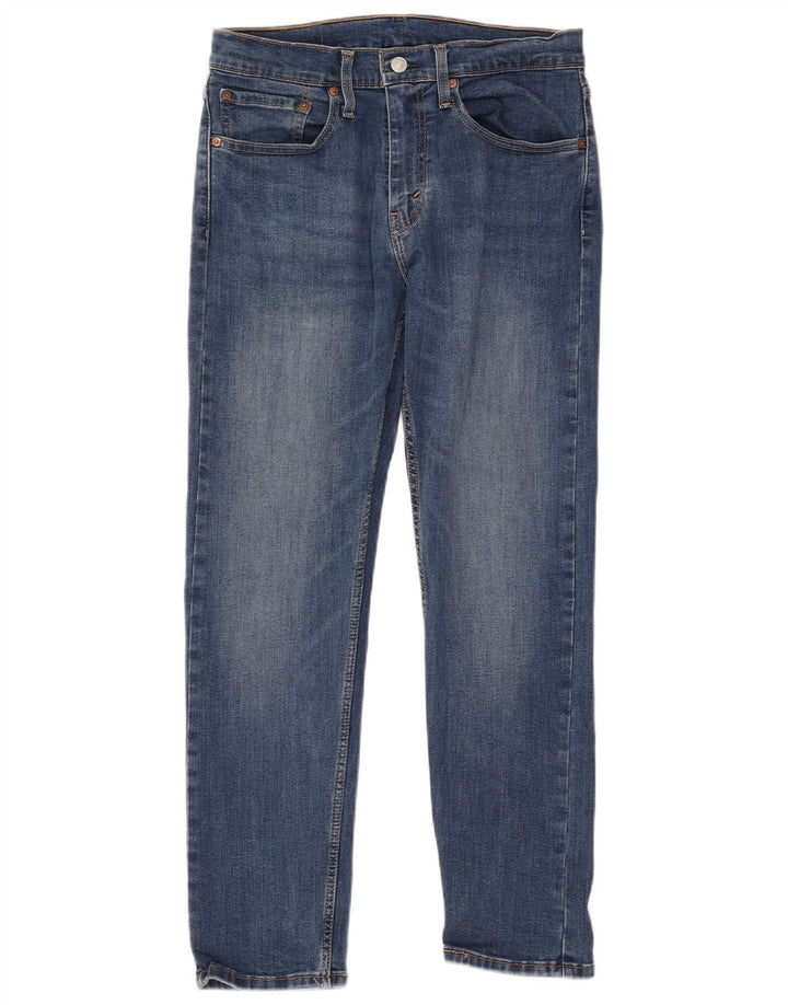 Levi's Herre 502 tilspidsede jeans W31 L30 blå bomuld
