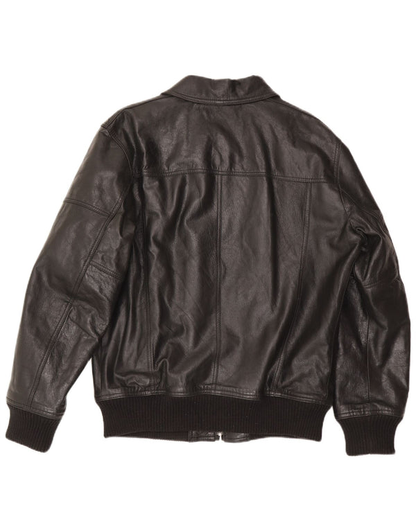 Conbipel Herre Læderjakke IT 54 XL Sort