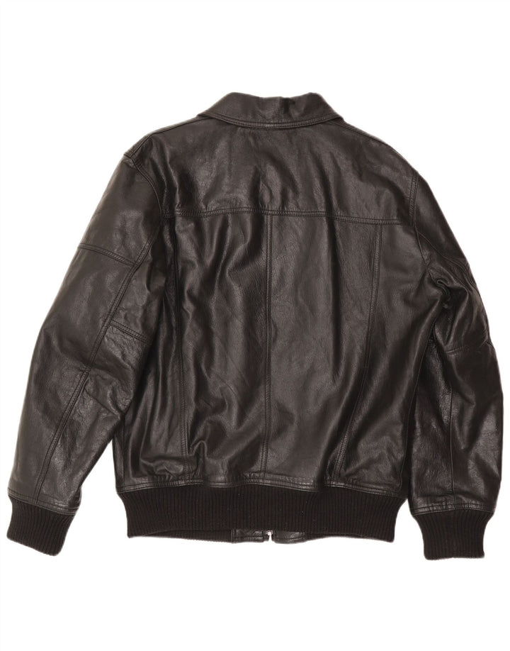 Conbipel Herre Læderjakke IT 54 XL Sort