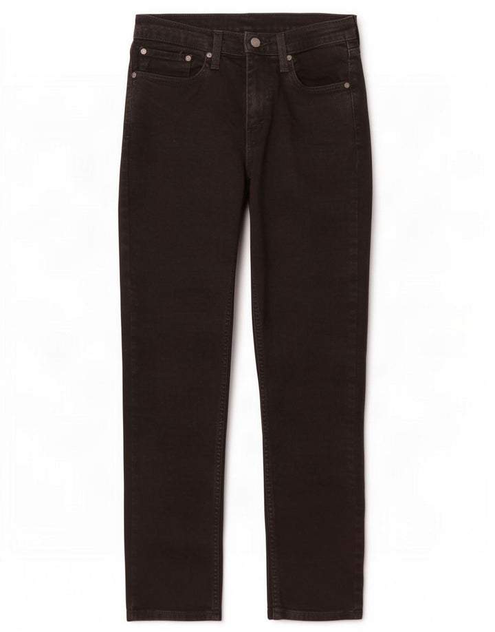 Levi's Herre 511 Slim Jeans W31 L30 Sort Bomuld