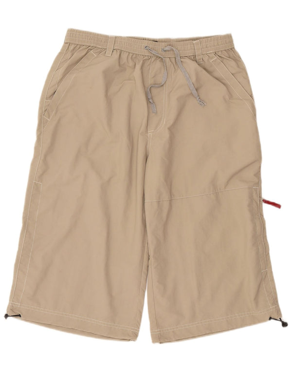 Diadora Herre Sportshorts UK 44 XL W38 Beige Polyamid