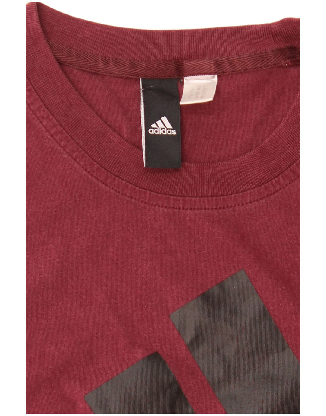 Adidas Grafisk T-shirt top til mænd, lille rødbrun