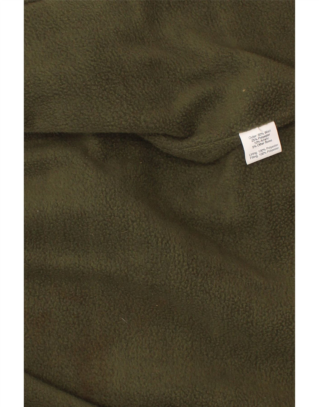 Vintage overfrakke til drenge 4-5 år Khaki ternet uld